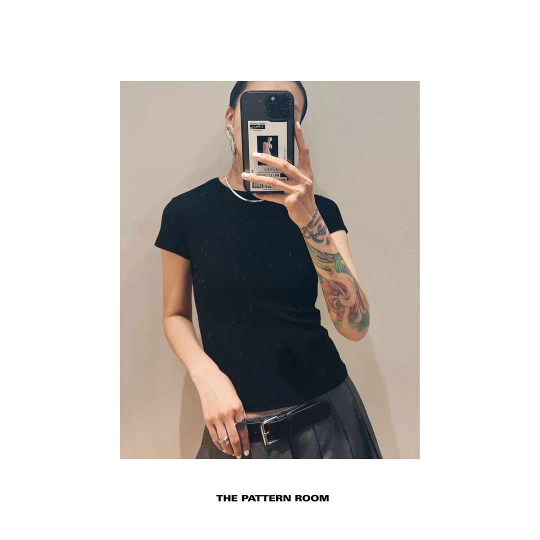The pattern room | 高级感柔软紧身T恤
