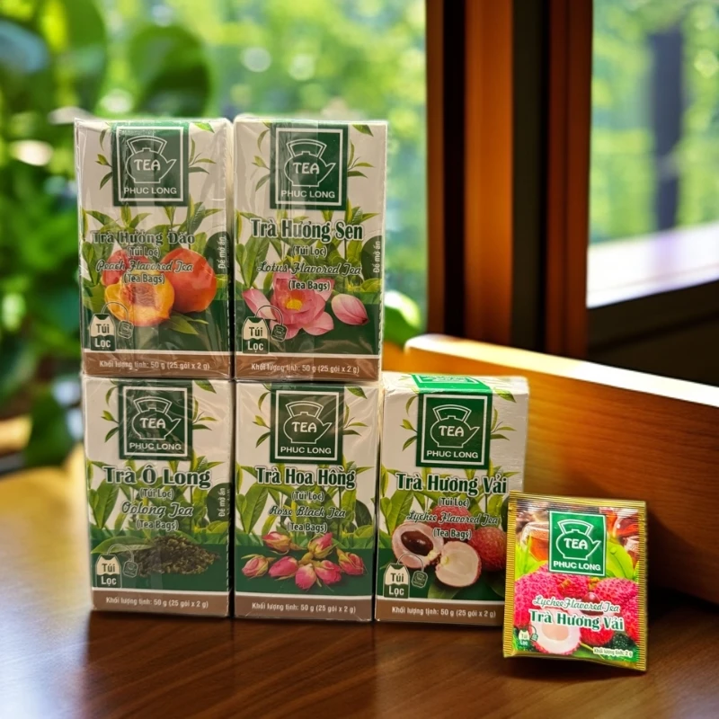 越南代购PHUC LONG TEA福隆果茶花茶旅行随身25小包盒装50g