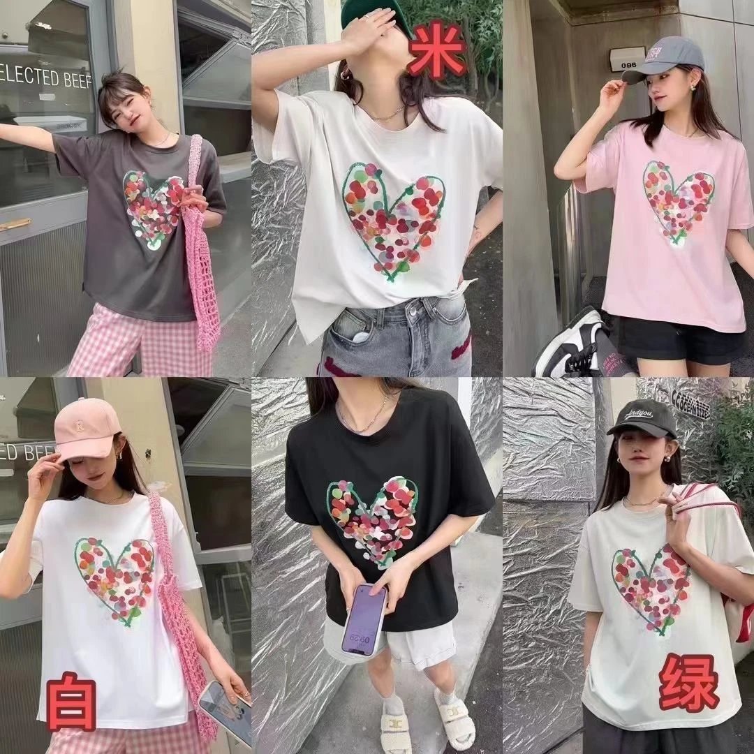 女士韩版休闲短袖