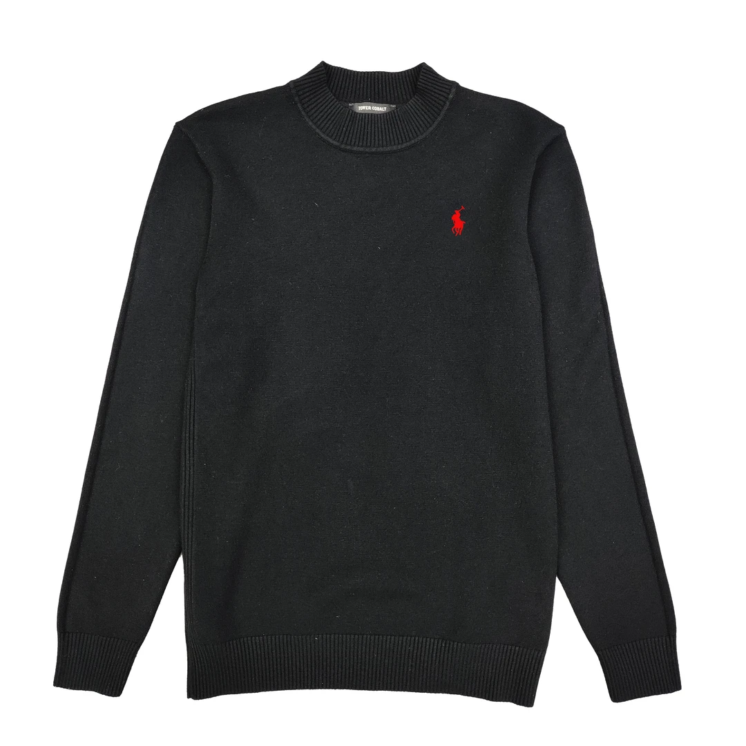 秋冬新款柔软高品质男士半高领领针织衫羊毛衣秋冬保暖打底【华】