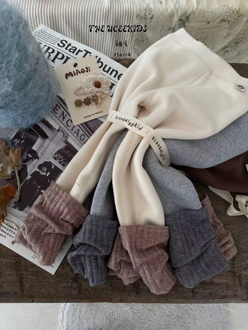 釉兮加绒打底裤256119