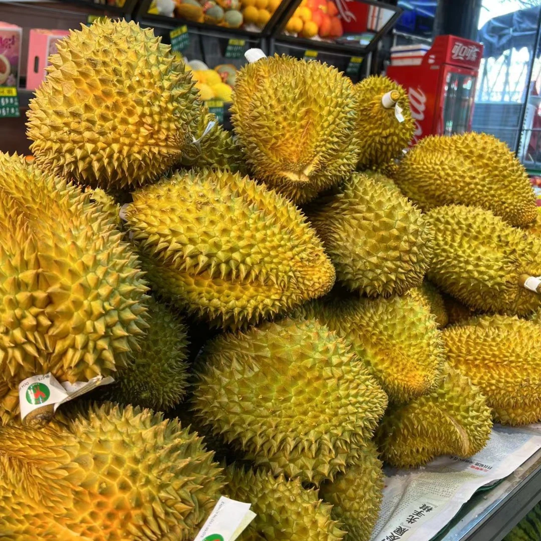 【吉林市同城配送】2号金枕榴莲一个（默认扒肉）榴莲同城送