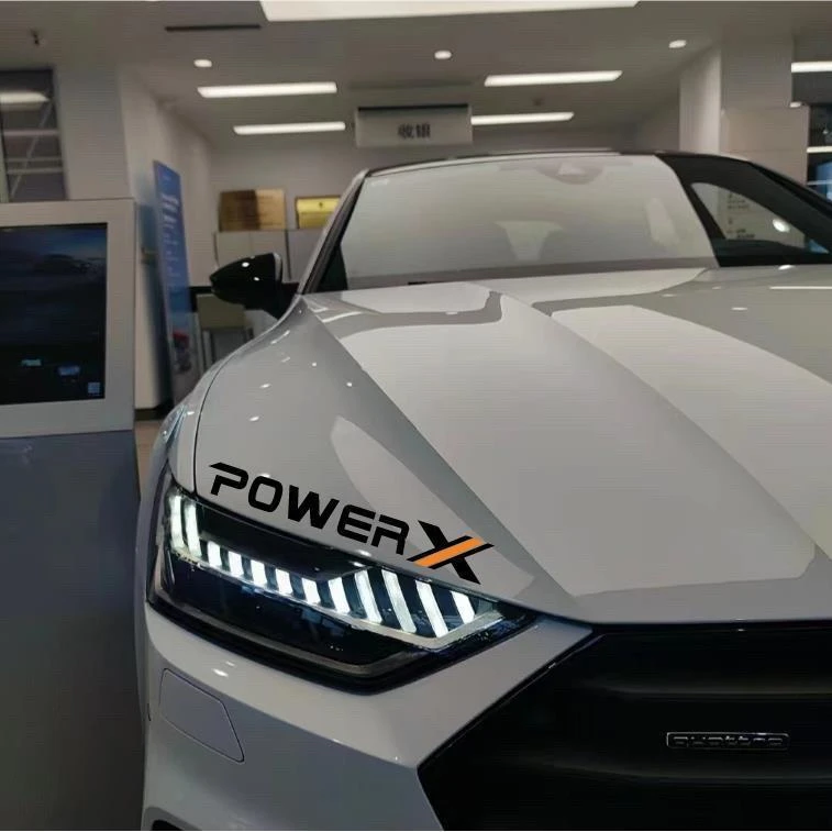 动力POWER英文创意贴纸个性炫酷机车摩托汽车身拉花反光防水改装