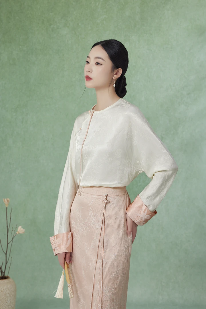 【梨花庄】2024秋冬2F3S246《婉风柔》新中式上衣