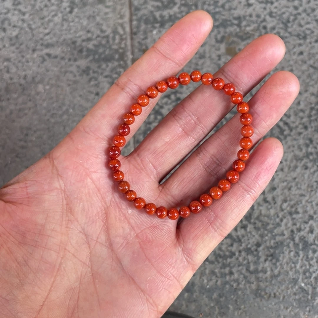【闪购商品】定制南红玛瑙未镶嵌南红手串