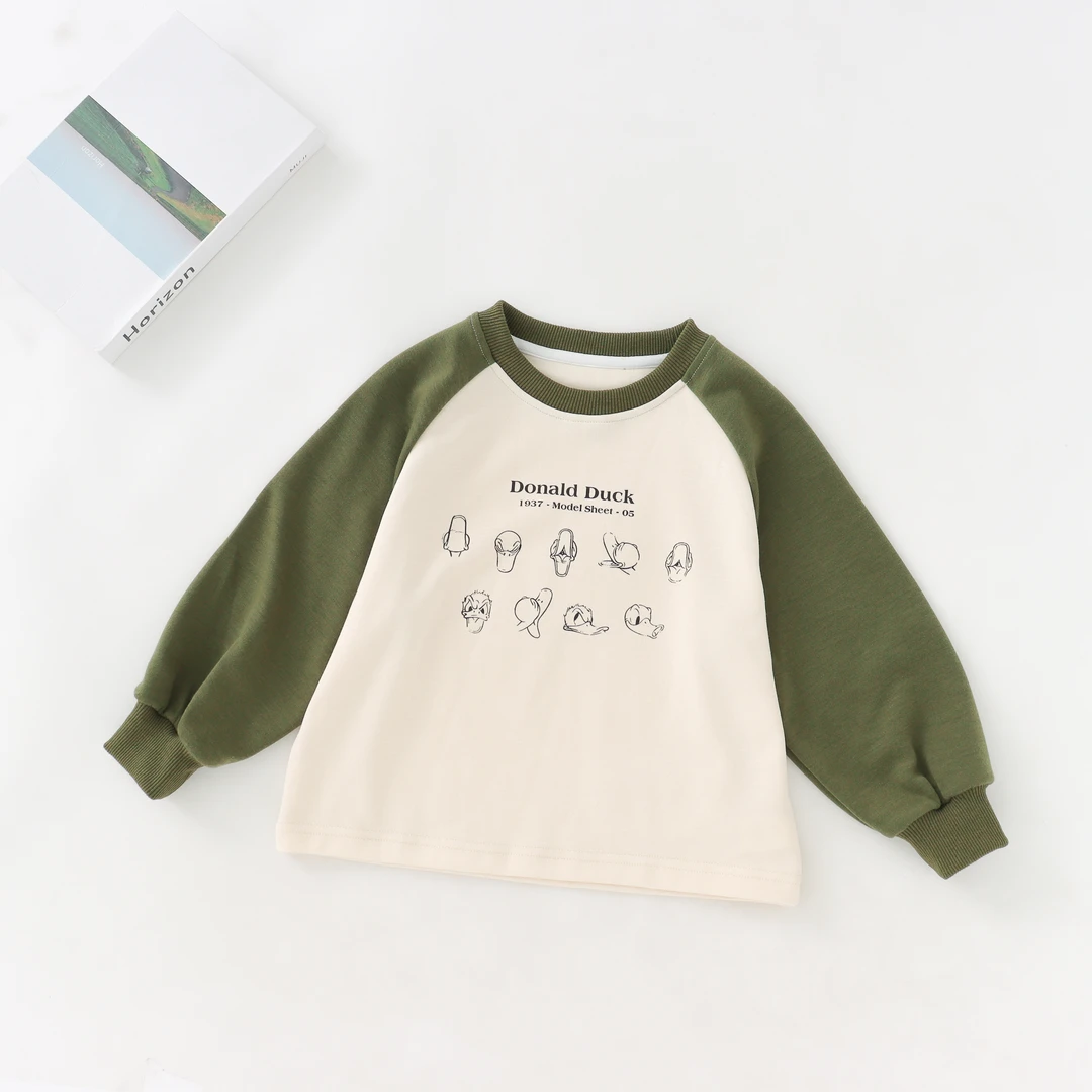 【迪士尼】秋季卫衣新品长袖品牌儿童时尚新款春秋男童百搭22733