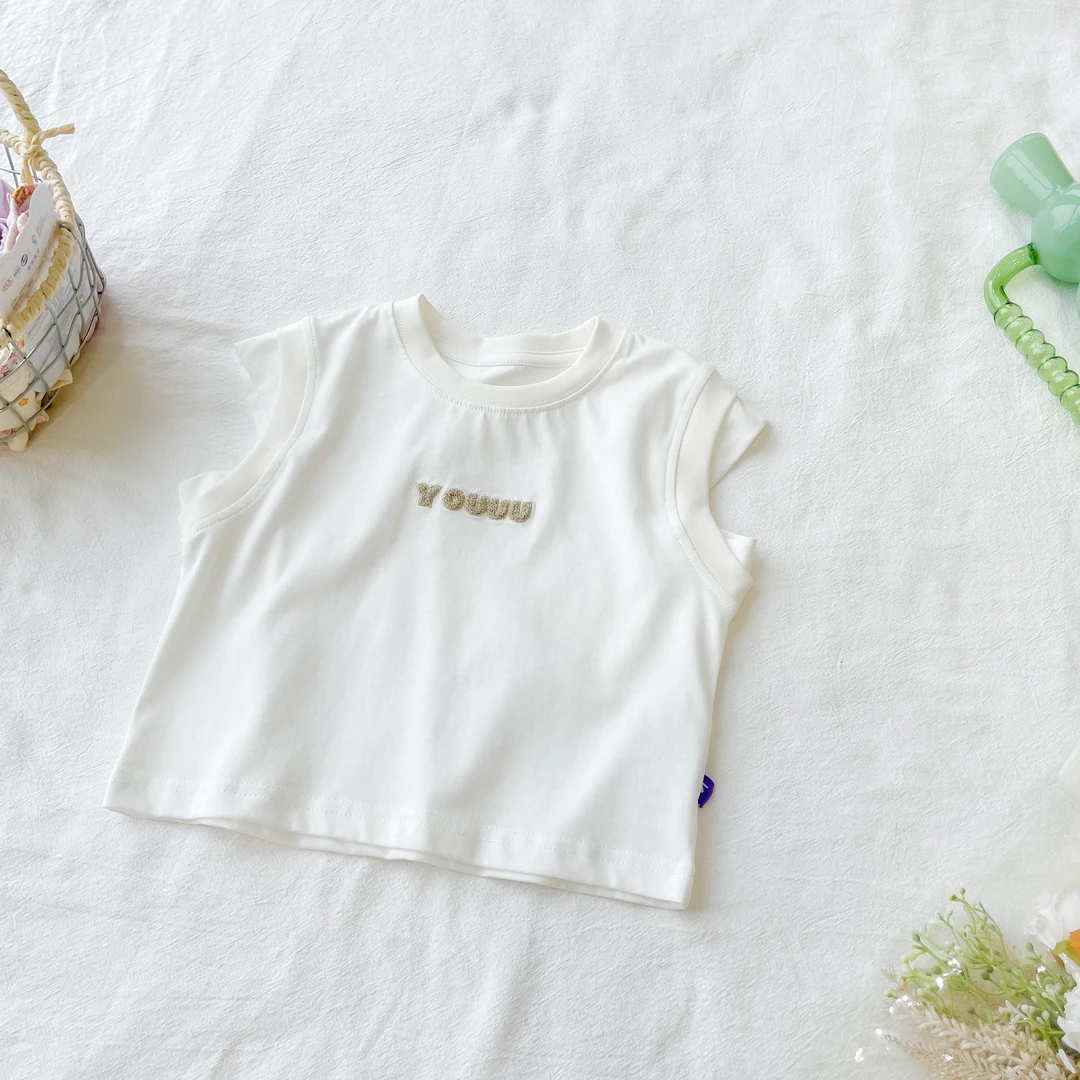 【幼棉光年】女童夏款儿童吊带背心薄款女宝百搭圆领无袖521257