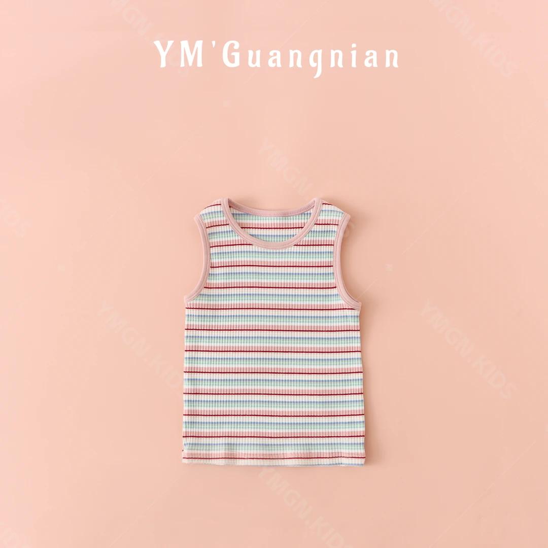 【幼棉光年】女童夏款儿童背心韩系百搭休闲薄款女宝百搭--521301