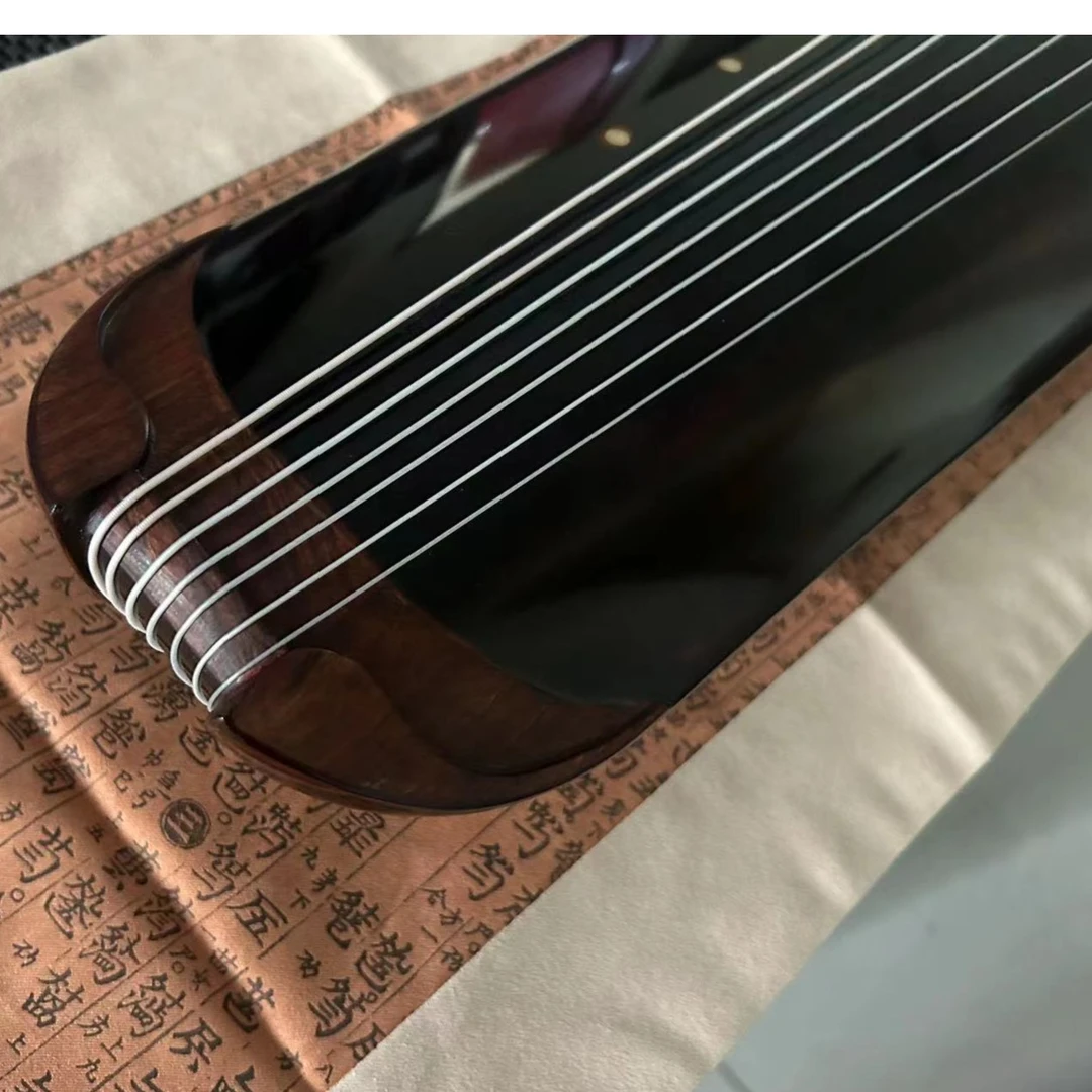 秦朝古琴百年老杉木专业混沌伏羲蕉叶仲尼纯手工入门教学演奏级