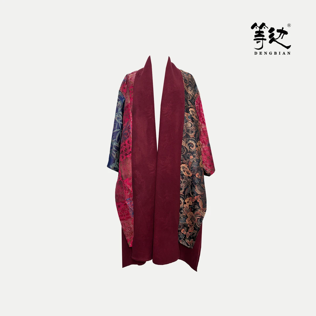 【等边·忆江南系列】宋锦羊毛多穿外套DB-S240150