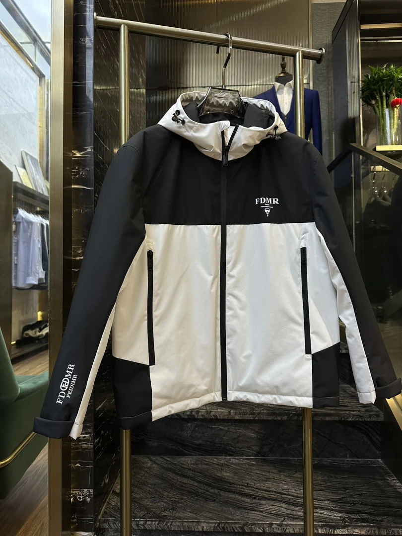 【洛和国际】FEIDIMR老佛爷欧货男士休闲夹克外套男款防风潮流拼接