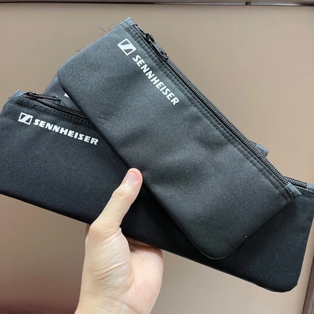 准新品 SENNHEISER/森海塞尔 3个装数码收纳袋长方形收纳包大容量