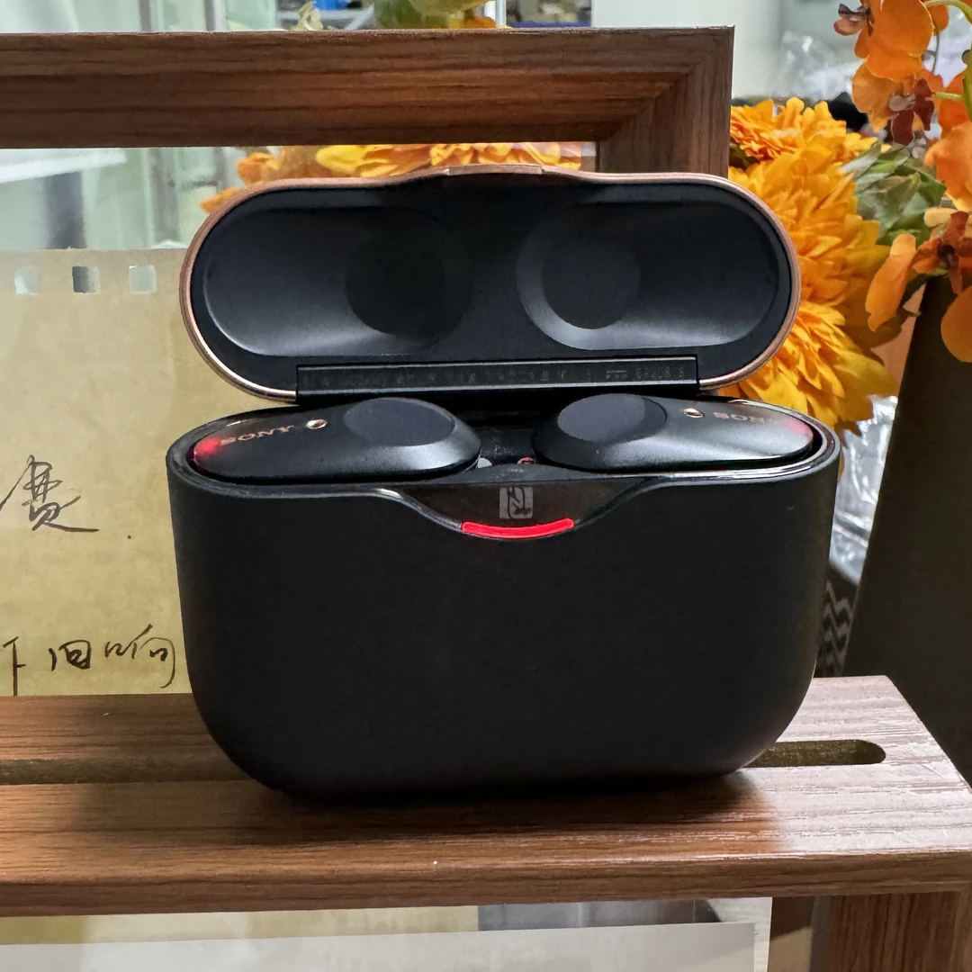 95新 Sony/索尼 WF-1000XM3真无线蓝牙主动降噪耳机瑕疵