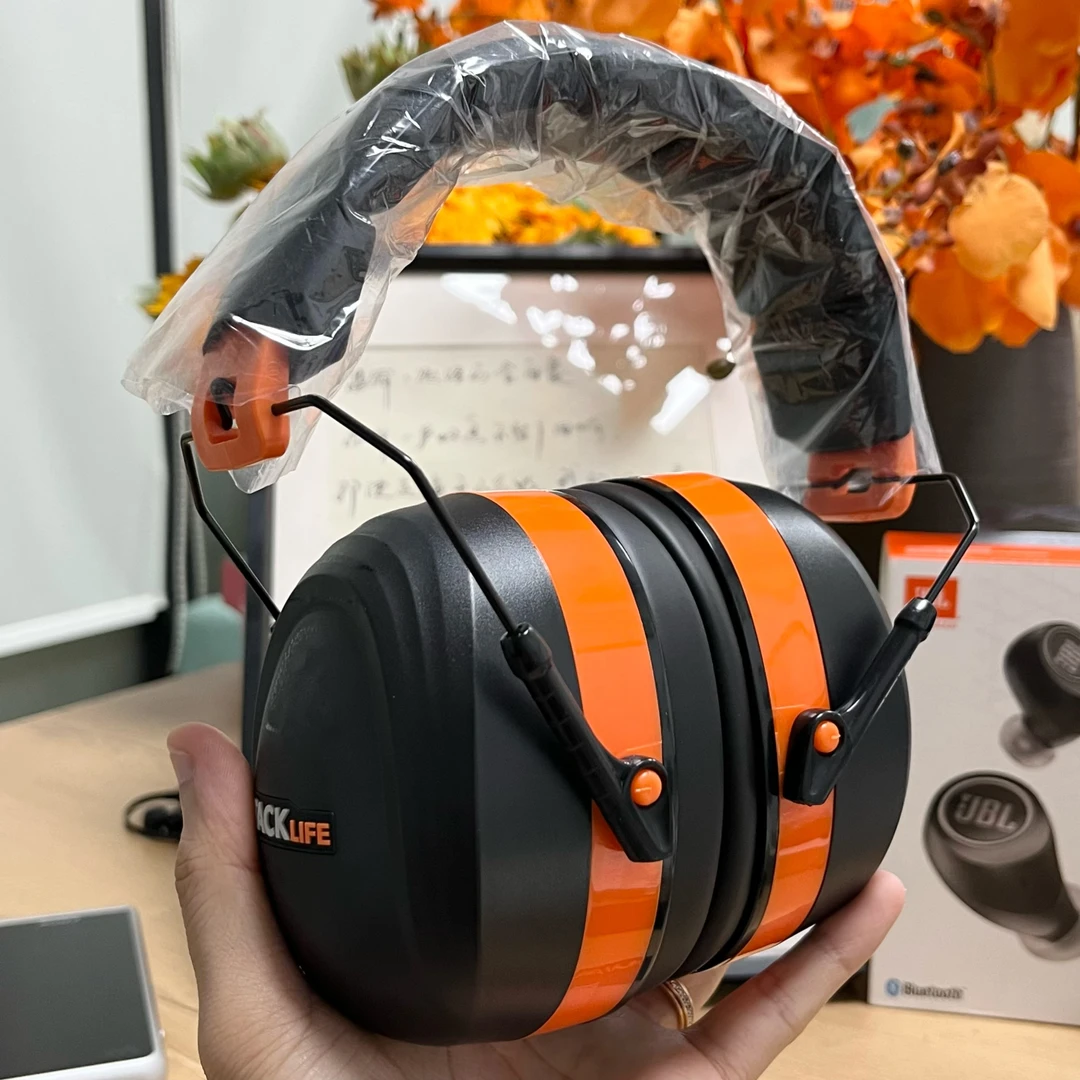 准新品  Tacklife专业隔音降噪耳罩防噪音睡眠学习保护听力护耳器