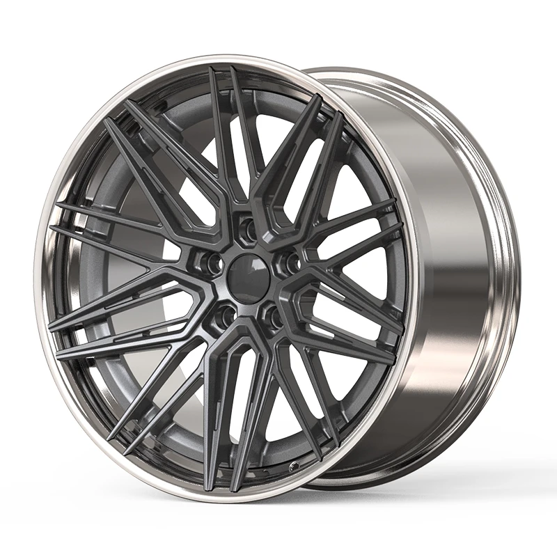 两片式锻造轮毂18寸19寸20定制适用丰田皇冠本田宝马奥迪奔驰改装