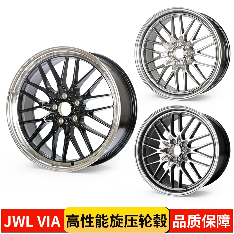 FZ020旋压轮毂19寸抛边适用宝马3丰田皇冠本田雅阁奔驰大众CC奥迪