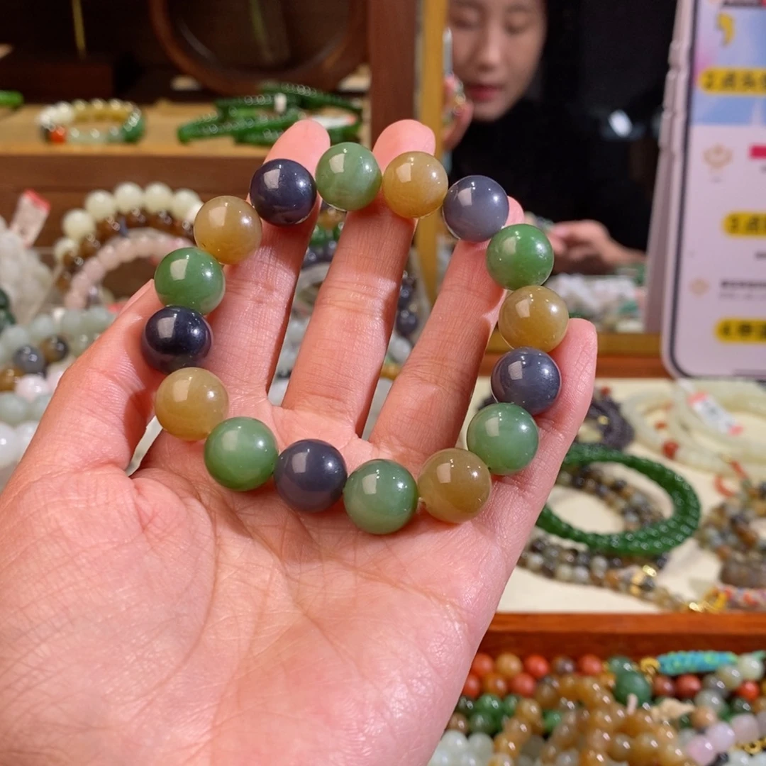 和田玉手链未镶嵌