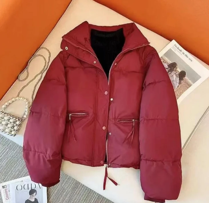 888宽松加厚新款棉服女保暖冬季短款百搭整张棉衣外套休闲