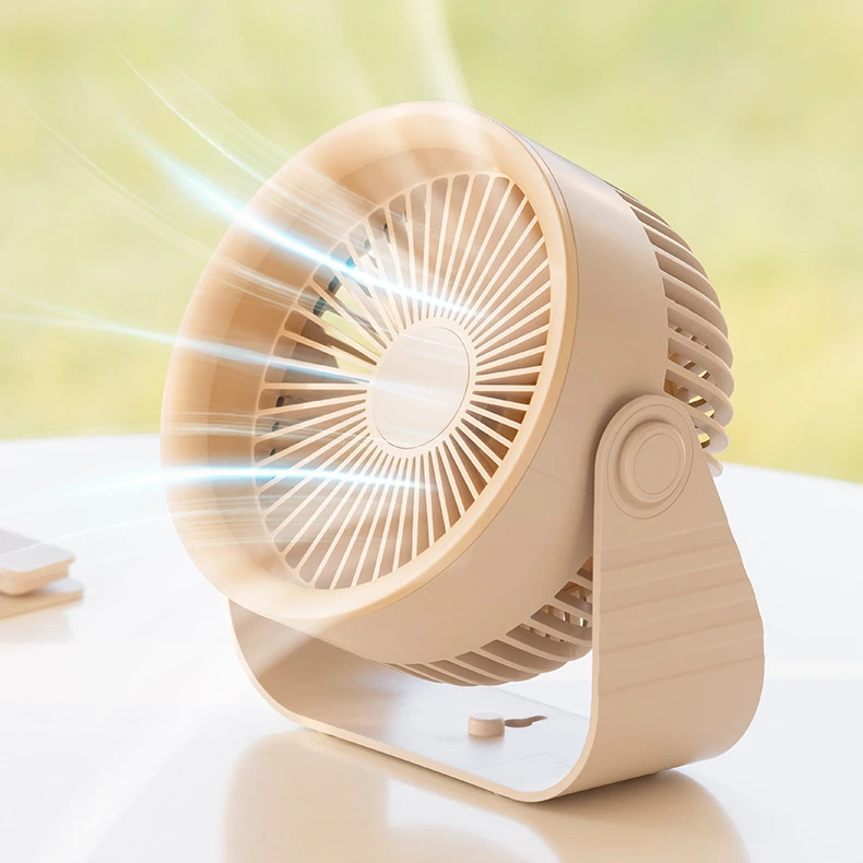 4-29 办公室桌面小风扇循环扇usb台式风扇小型宿舍床头风扇