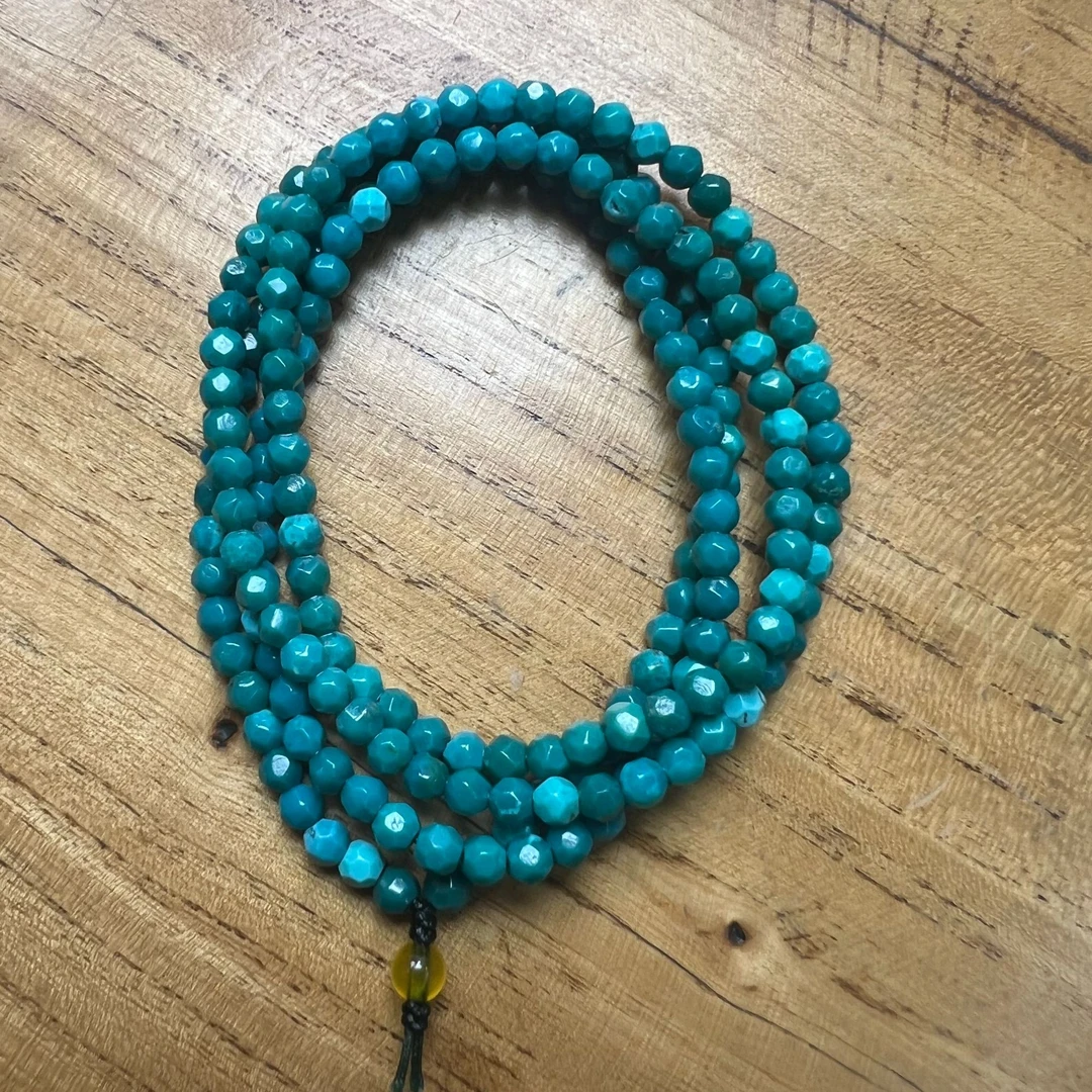 精品松石小米链108