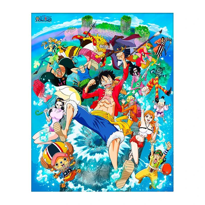 3D-JP航海王海贼王2000片平面塑料拼图潮玩成人解压益智玩具H2131