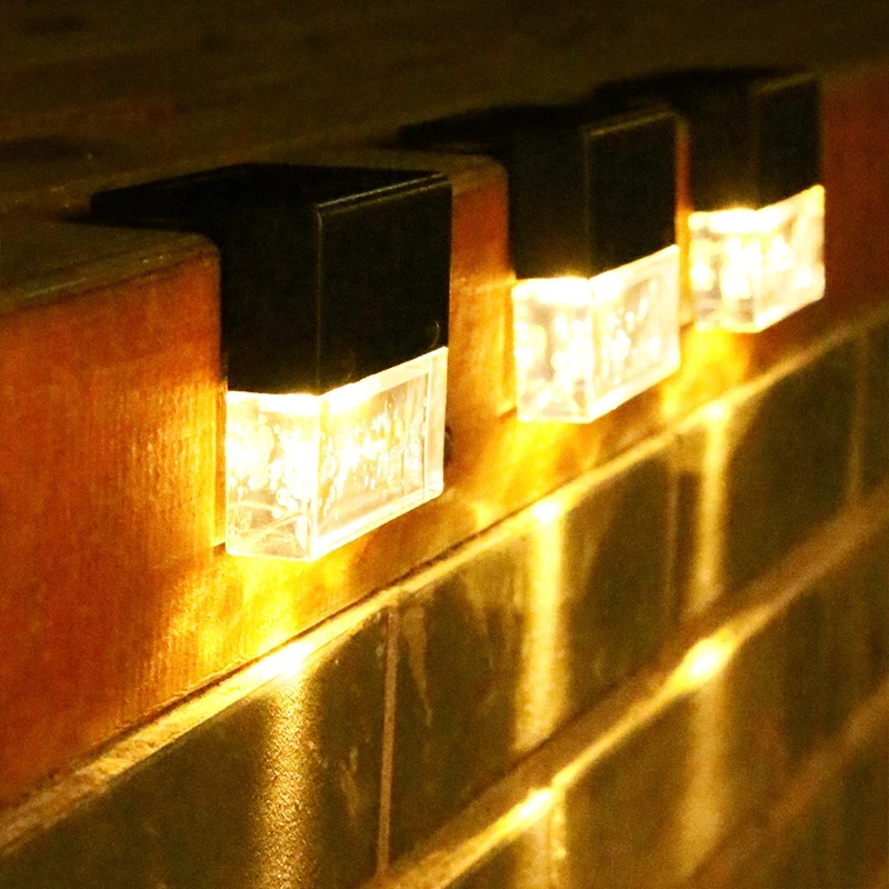 品业太阳能室外庭院灯壁灯LED引路灯花园别墅防水楼梯台阶围栏灯