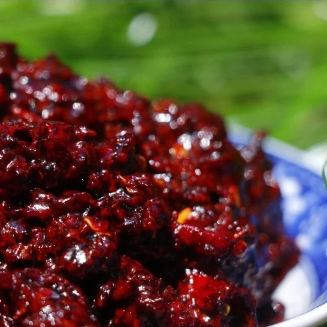 富源十八连山农家自制血辣子