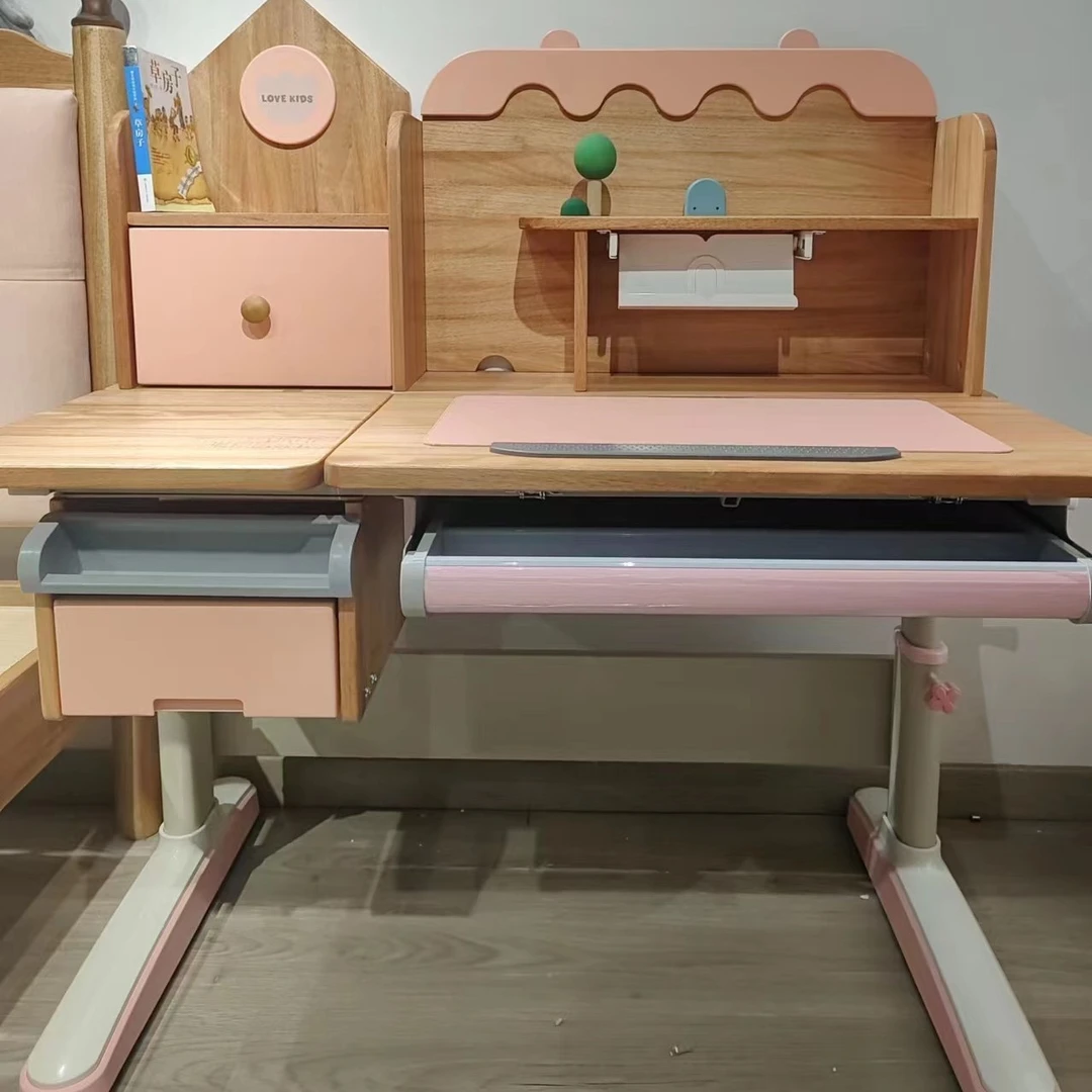 家用写字桌椅好评如潮女孩美精选推荐儿童学习桌作业桌写字桌椅