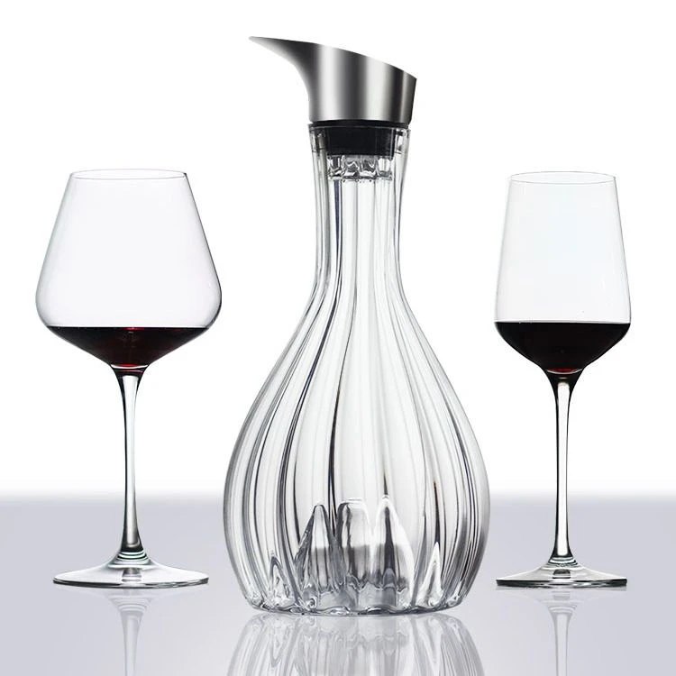 轻奢瀑布水晶玻璃红酒醒酒器套装家用葡萄酒快速加厚个性创意欧式