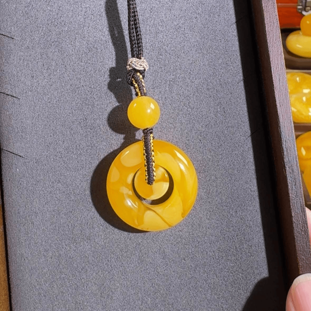 【闪购商品】蜜蜡毛衣链未镶嵌希*