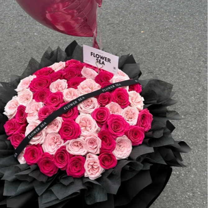 【探花甄选】弗洛伊德组合玫瑰 A级玫瑰 云南直发 一单包