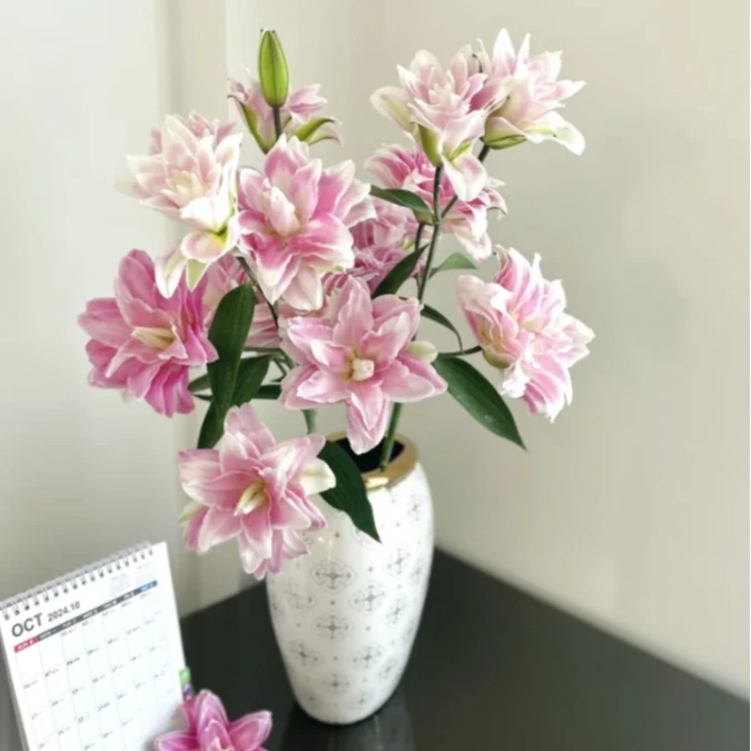 【探花甄选】莲花之境重瓣多头百合花 任意两单起发 顺治