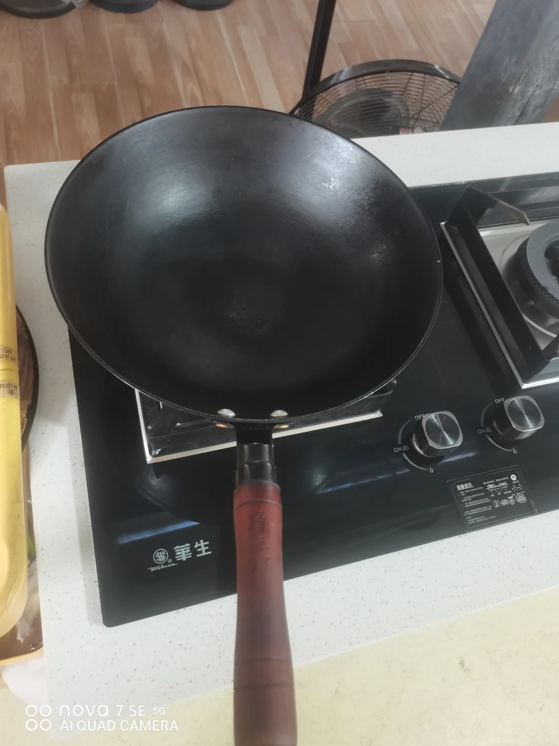 古法工艺铸铁炒锅