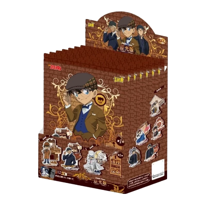 正版第一弹名侦探柯南立牌推理绘影星光版卡片周边亚克力摆件
