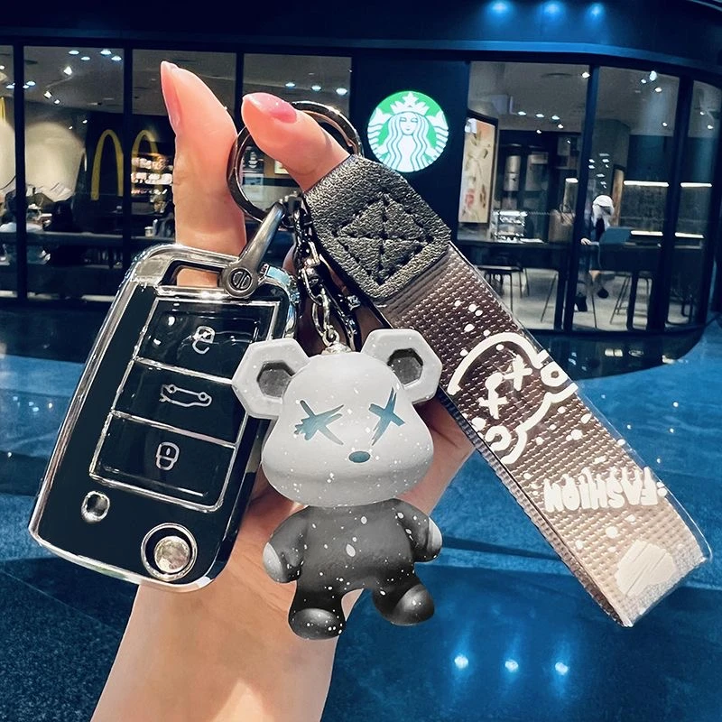 2023款大众朗逸PLUS钥匙套专用扣车包保护壳星空满逸五百万男女士
