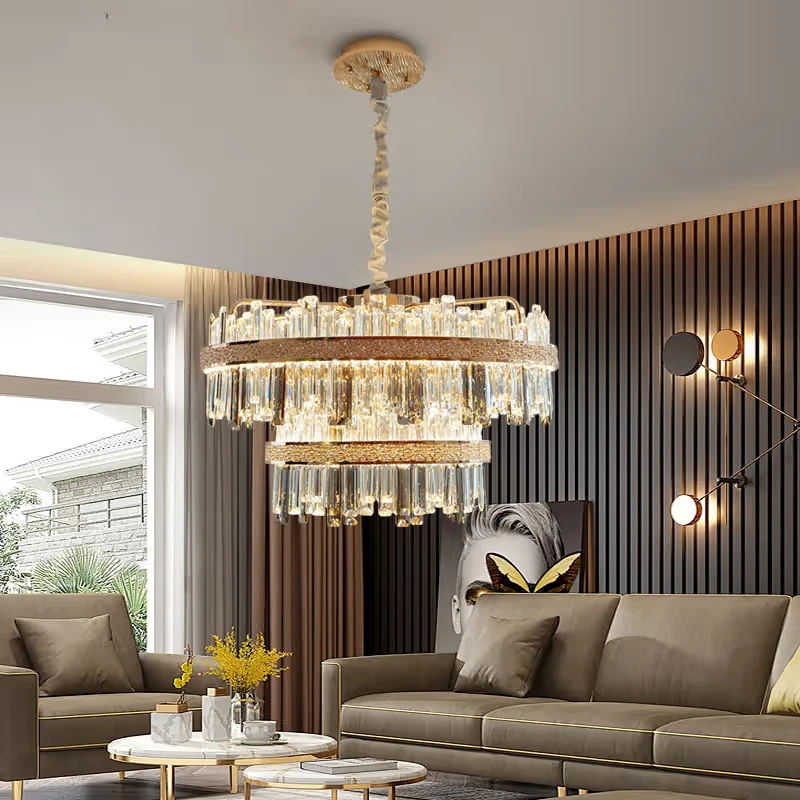 （金丽阳光）：腰缠万贯 家用简约大气个性创意客厅餐厅水晶吊灯