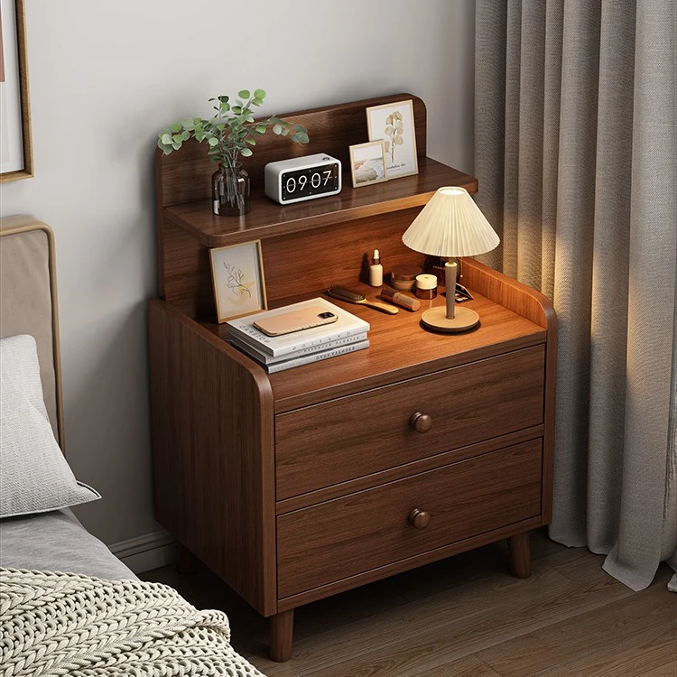 床头柜2025新款简约现代小型轻奢高级感奶油风卧室家用床边柜