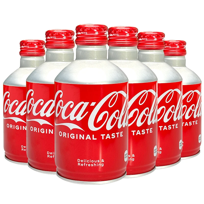 COCA COLA/可口可乐日本进口可乐子弹头可乐汽水碳酸饮料300ml