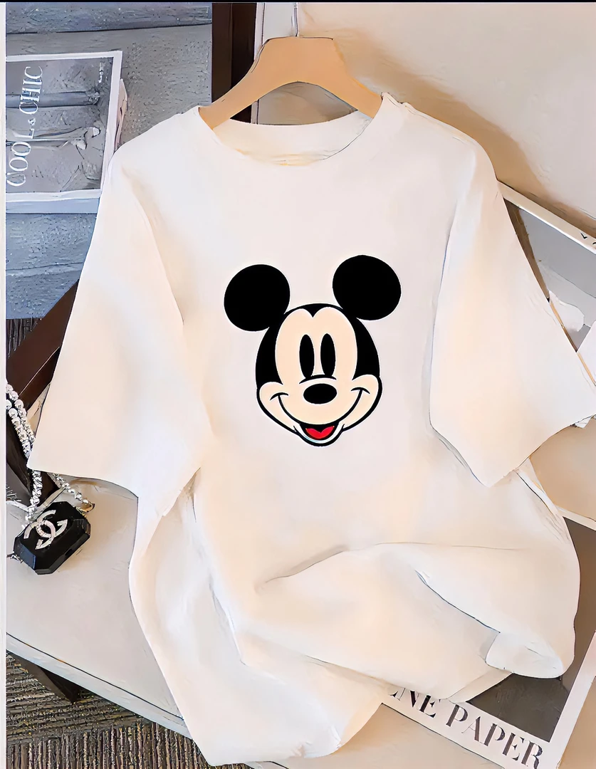 时尚宽松网红同款百搭夏季半袖修身印花圆领高品质个性韩版小众