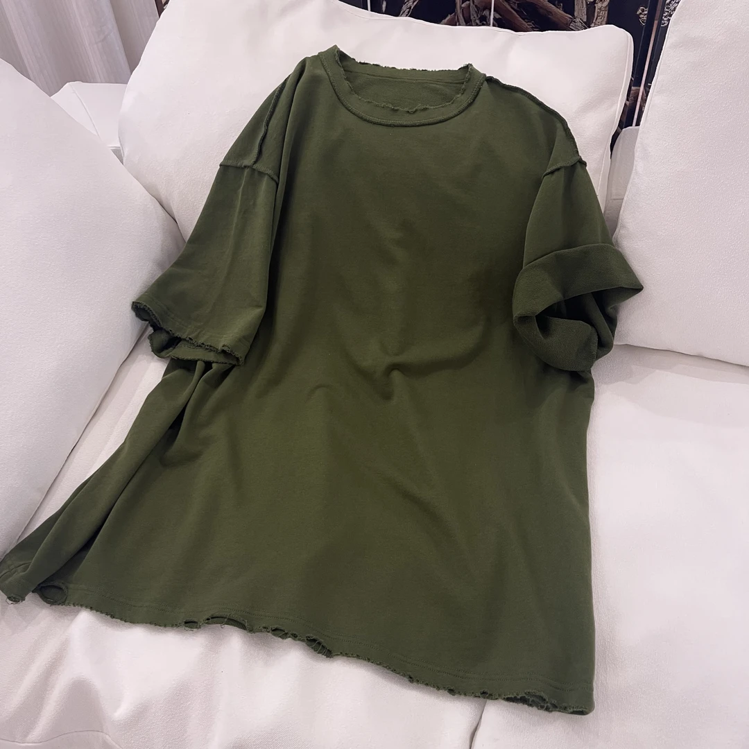 ZUOXIAOQI夏日清凉躺平双面穿懒人衫ins半袖T恤（衣长80，胸围150）