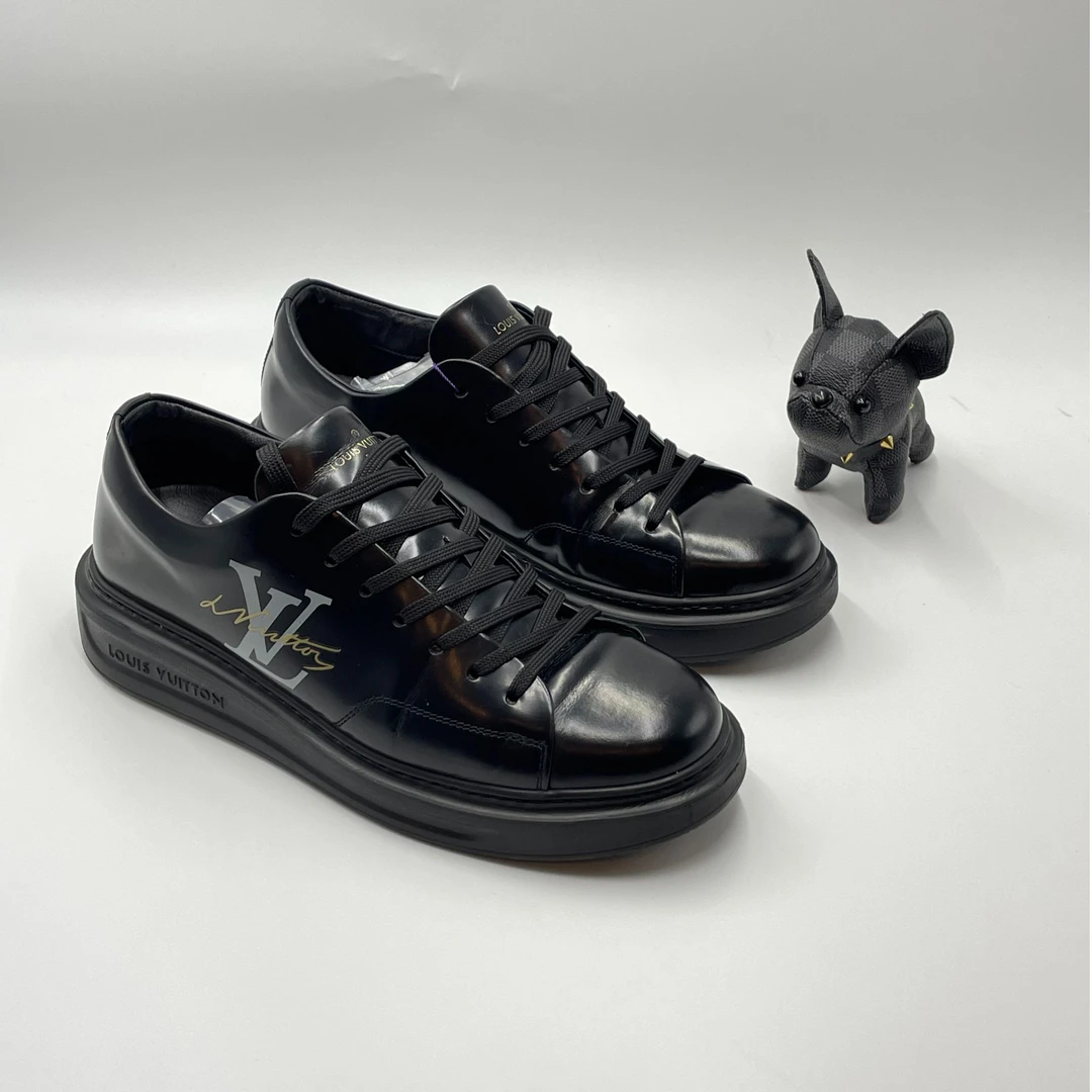 Louis Vuitton 路易威登 新款松糕鞋 侧面logo签名鞋 40.5码 99新