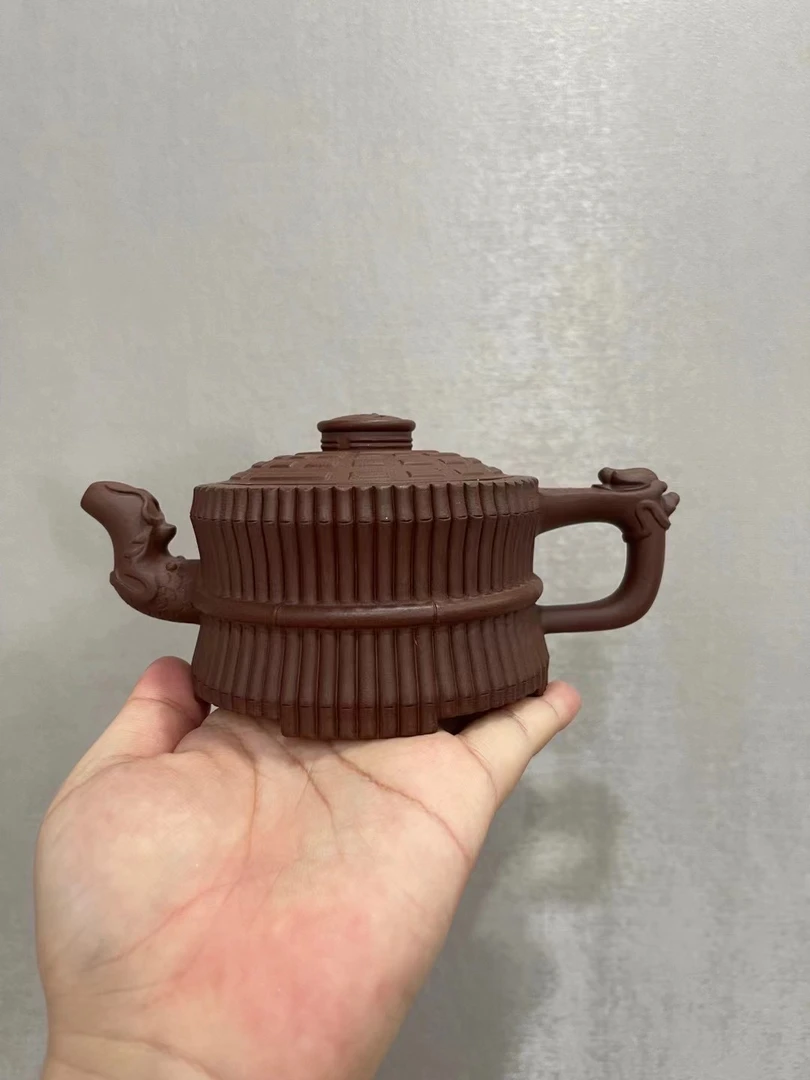 全手工制龙头八卦一捆壶竹底槽清