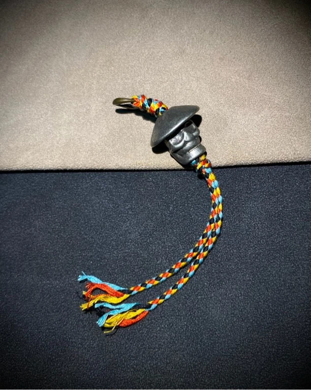 藏传文玩阿呆小元素侧挂