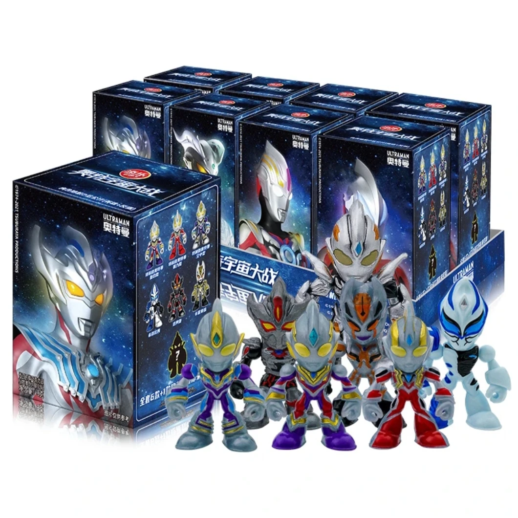 添乐卡通王奥特曼宇宙大战巧克力豆网红糖果模型玩具零食营养