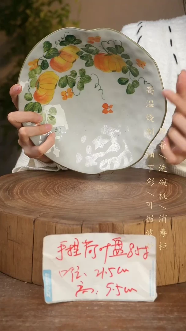 碗瓷景德镇手工手绘高温瓷釉下彩