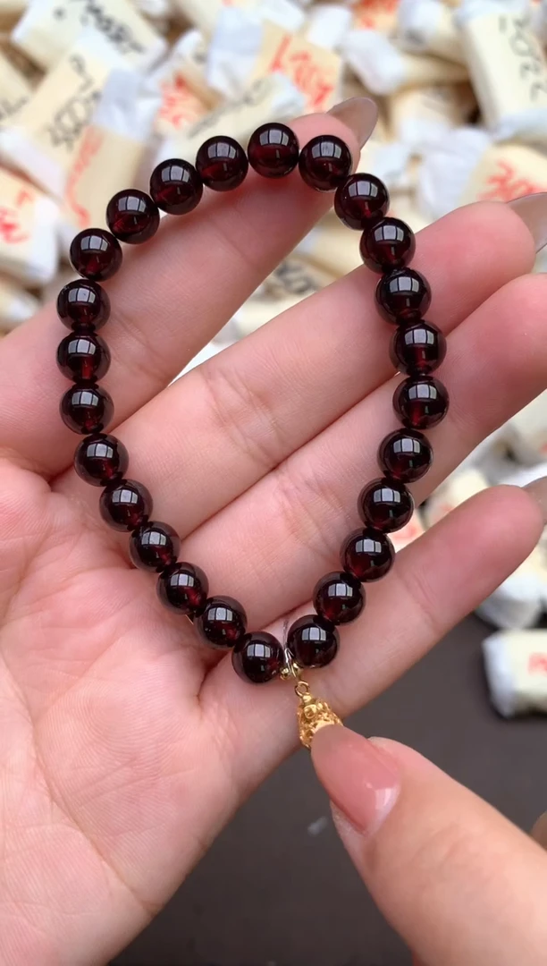 【闪购商品】石榴石手串未镶嵌  —
