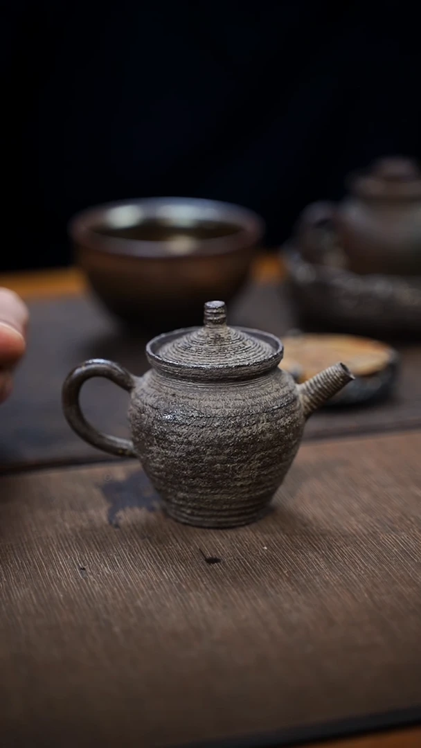 峰*蜂全手工制作  古南蛮后手壶