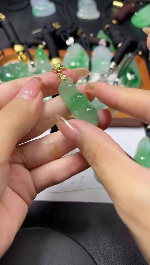 颈饰未镶嵌翡翠所见即所得   一图一物