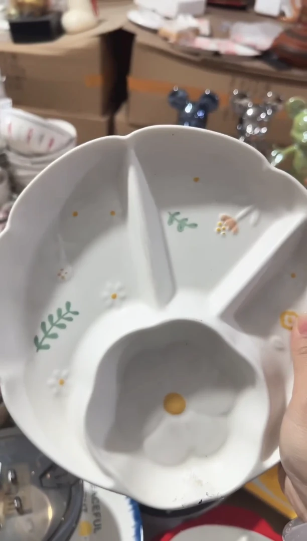 【9寸★1个】黑点针眼属正常陶瓷都有介意慎拍微瑕破损包赔