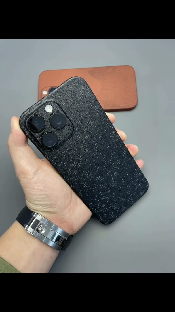 适用苹果全系列手机全包膜素皮膜裸机手感防摔